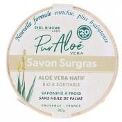 Pur Aloé Savon Surgras 20% Aloe Vera Bio 90 g - Boîte 90 g
