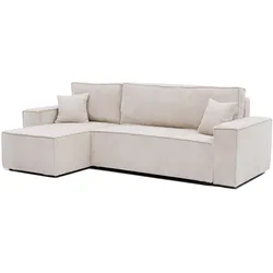 ECKSOFA Paris mit Schlaffunktion Cord