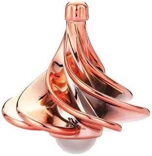 Uplifted Finds Funny Desk Wind Blowing Toy Rotating Kinetic Spinner Stress Relief Toy rose Gold