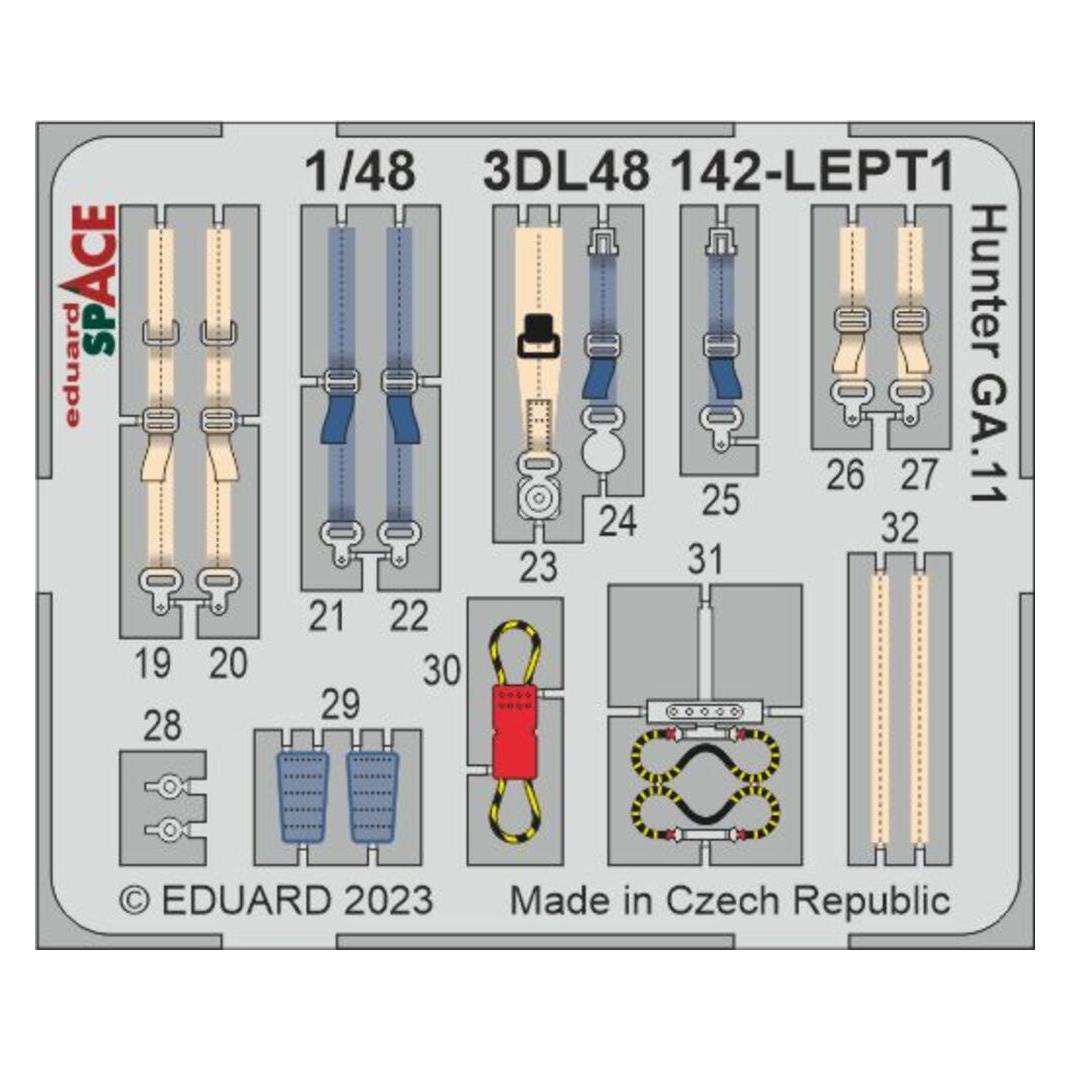 Eduard Hunter GA.11 SPACE 1/48 AIRFIX (3DL48142)
