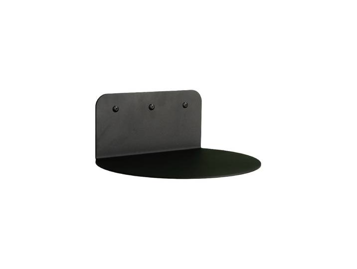 Design Wandregal & Nachttisch „Flex“ Schwarz Spinder Design