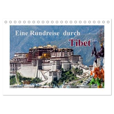 Eine Rundreise durch Tibet (Tischkalender 2027 DIN A5 quer), CALVENDO Monatskalender