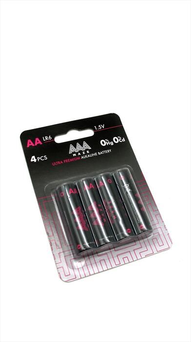 AAAMAZE Pile Alcalina Stilo Ultra Premium