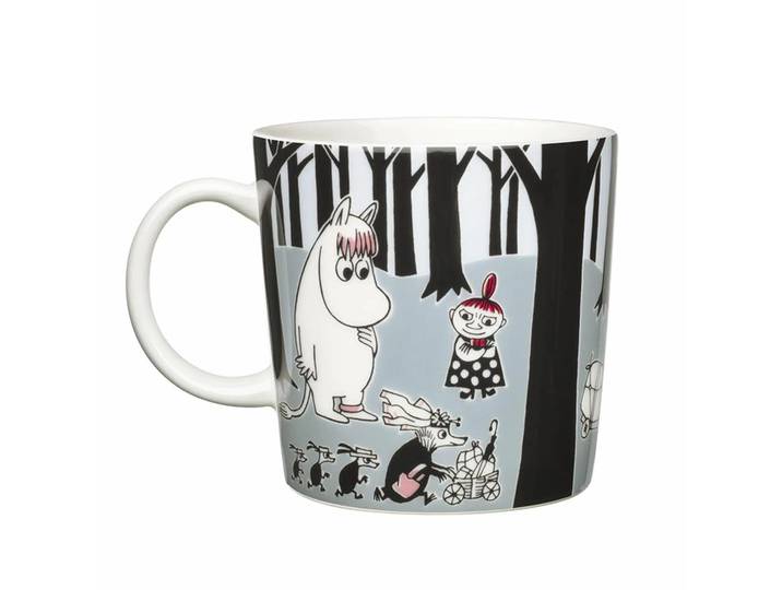 Moomin Arabia Mug Moomin à l´aventure gris