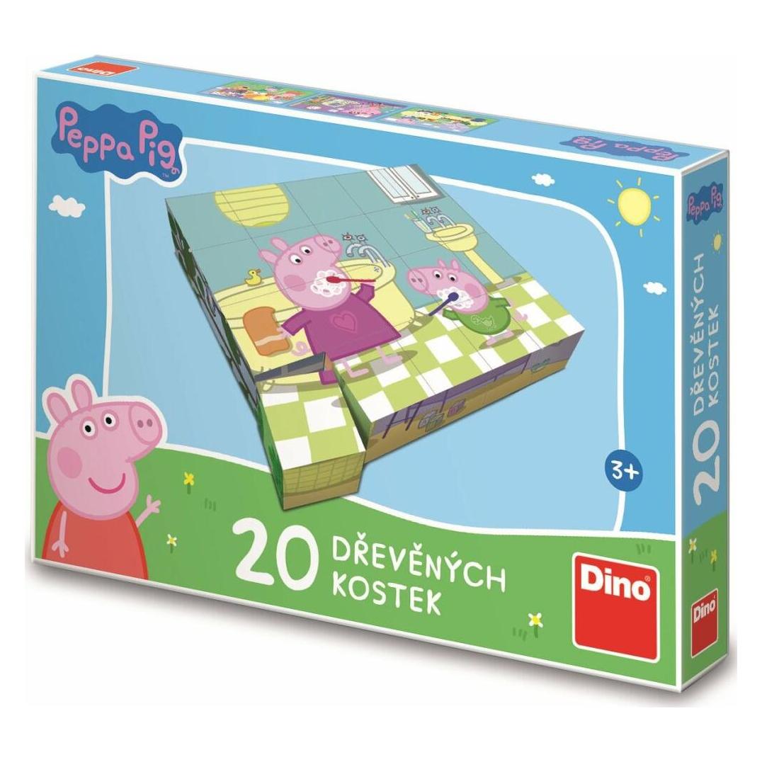 Dino Peppa Pig Bildwürfel: Happy Day, 20 Würfel (32642126)