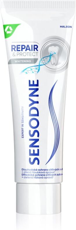Sensodyne Repair & Protect Whitening bleichende Zahnpasta für empfindliche Zähne 75 ml