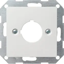 Gira Zentraleinsatz reinweiß-glänzend Aufnahme 22,5mm 027203
