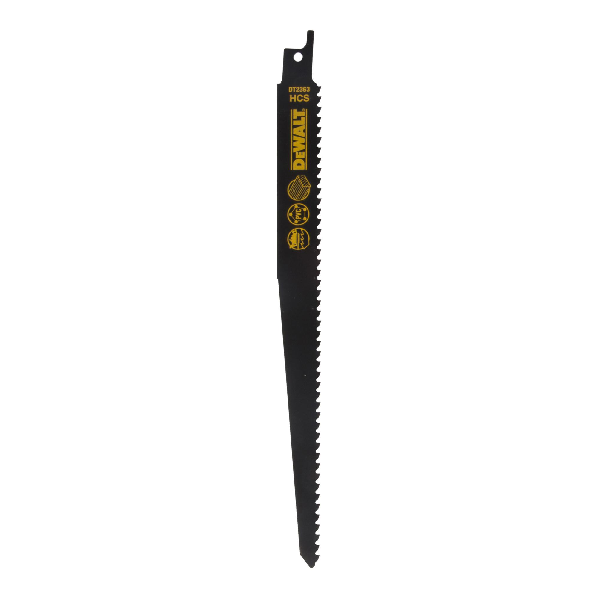 DEWALT Säbelsägeblatt HCS Holz 228 mmk DT2363-QZ)