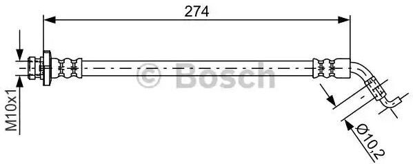 Bosch 1 987 481 820 Jarruletku