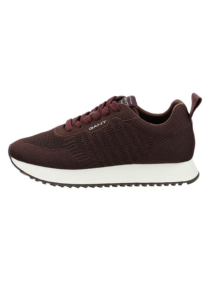 GANT Footwear Leder-Sneakers "Bevinda" in Braun - 40