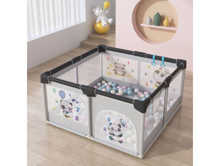 Parc de jeu pour enfants, tapis d'éveil pour bébé, barrière de sécurité pour bébé, barrière anti-chute pour salon intérieur