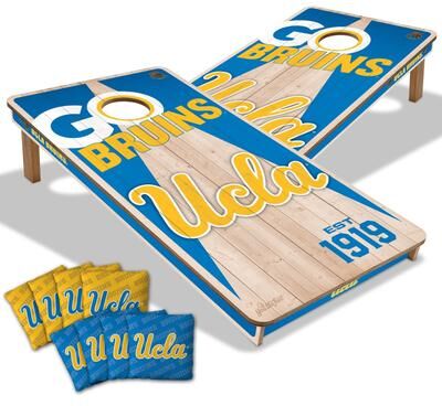 Skip's Garage UCLA Bruins NCAA 2x4 Cornhole Board Set