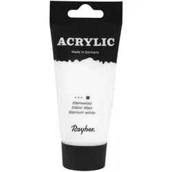 Rayher Acrylfarben weiß