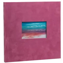 EXACOMPTA Fotoalbum Skandi 25x25 cm 30 Seiten rosa, 24.7x1.7 cm