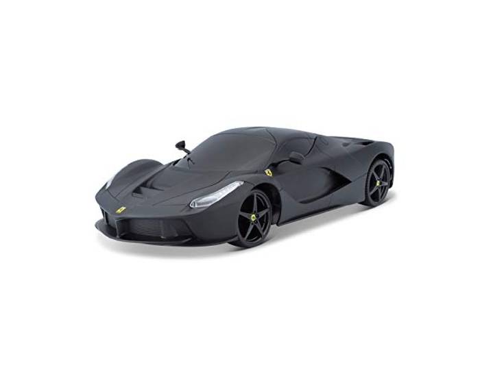 Maisto Tech R/C Ferrari LaFerrari: Op afstand bestuurde auto in schaal 1:24, 2,4 GHz, met pistoolgreepbediening, vanaf 5 jaar, 20 cm, mat zwart (581530-2)