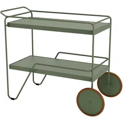Click Servierwagen rollbar Outdoor Olivgrün