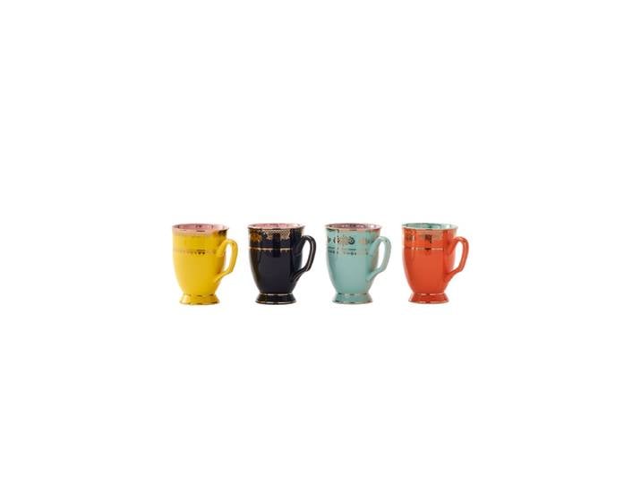 4-teiliges Design Becher-Set „Grandpa“ Multicolor Pols Potten