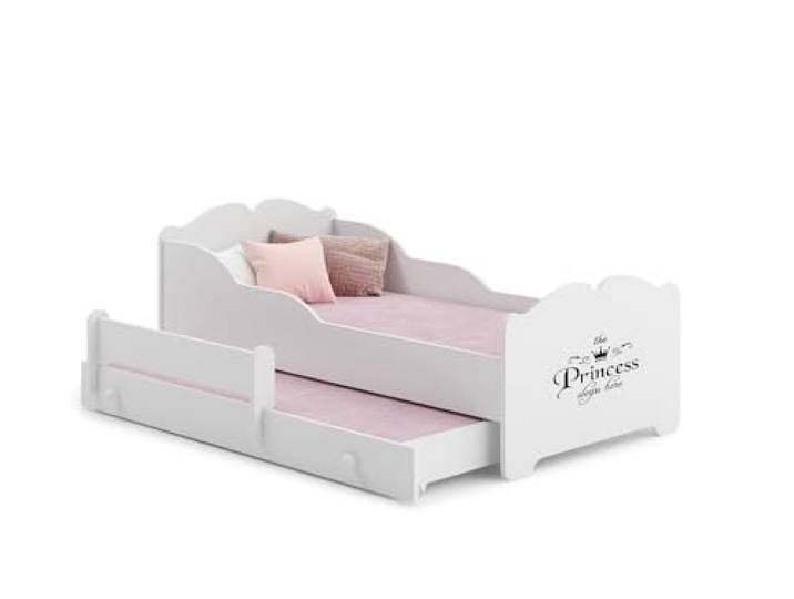 Tweepersoonsbed Anna 160x80 met kinderprints