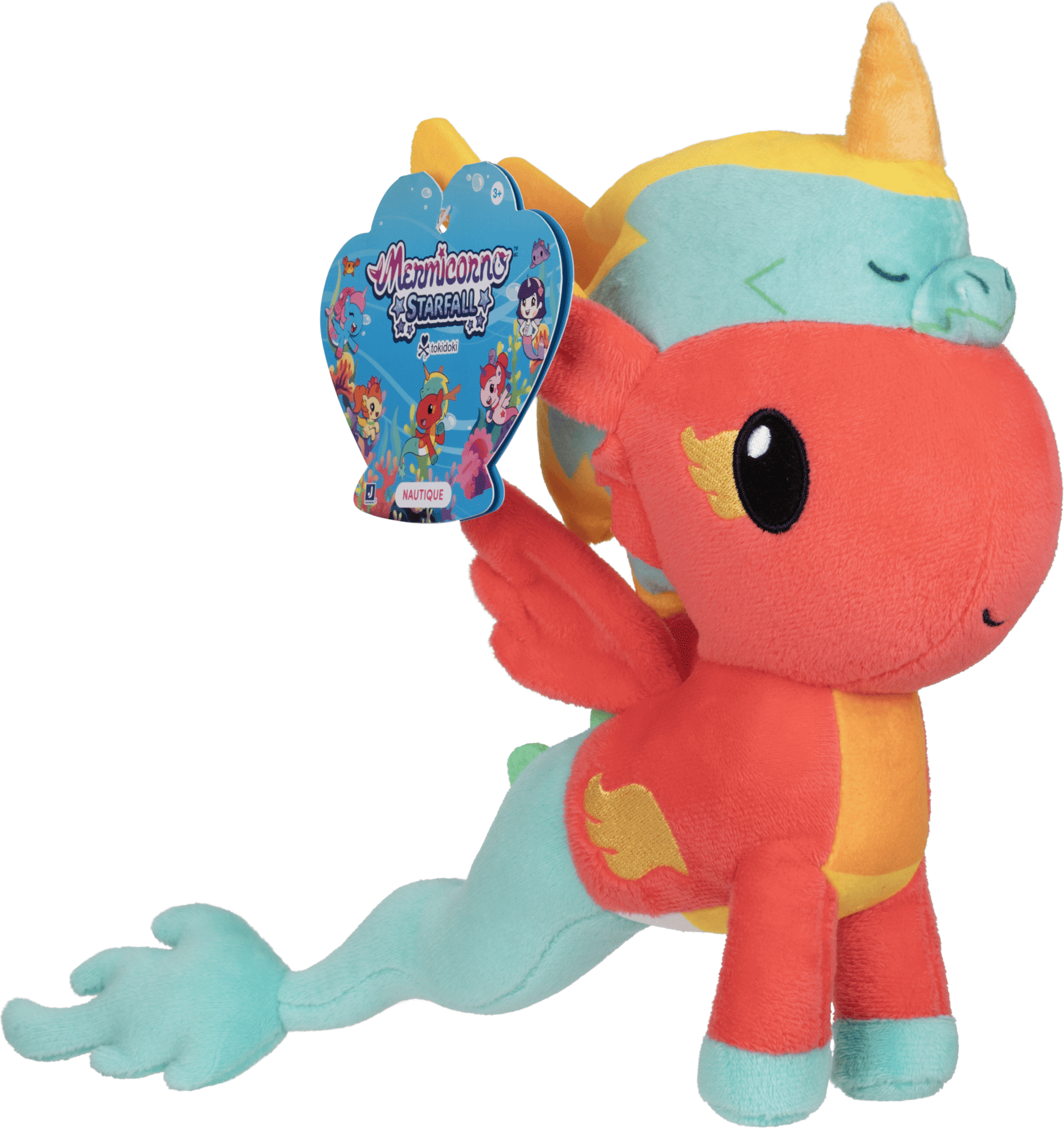 Jazwares tokidoki Mermicorno Nautique 8-Inch Plush Toy for Kids