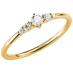 Thomas Sabo TR2324-M01-14 Damenring vergoldet mit Zirkonia, 54/17,2