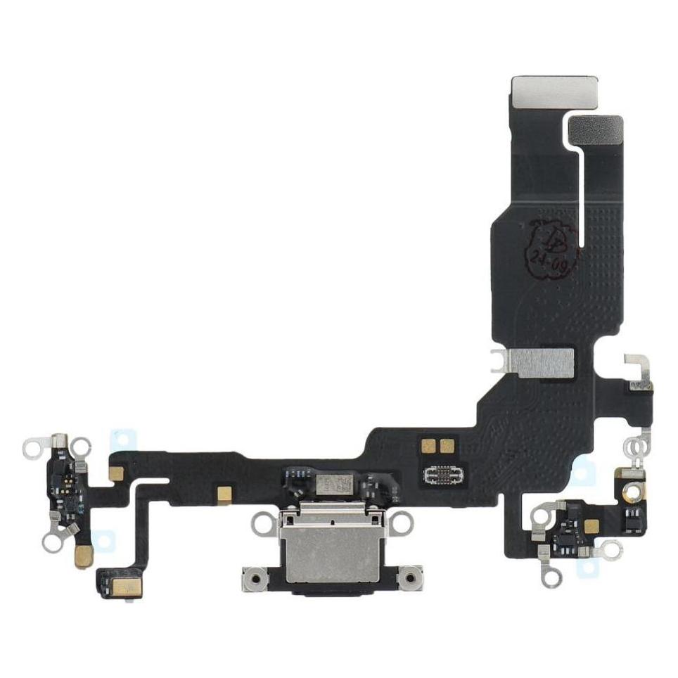OEM Consumables! Charging flex USB for IPHONE 15 black (Apple iPhone 15) (55022026)