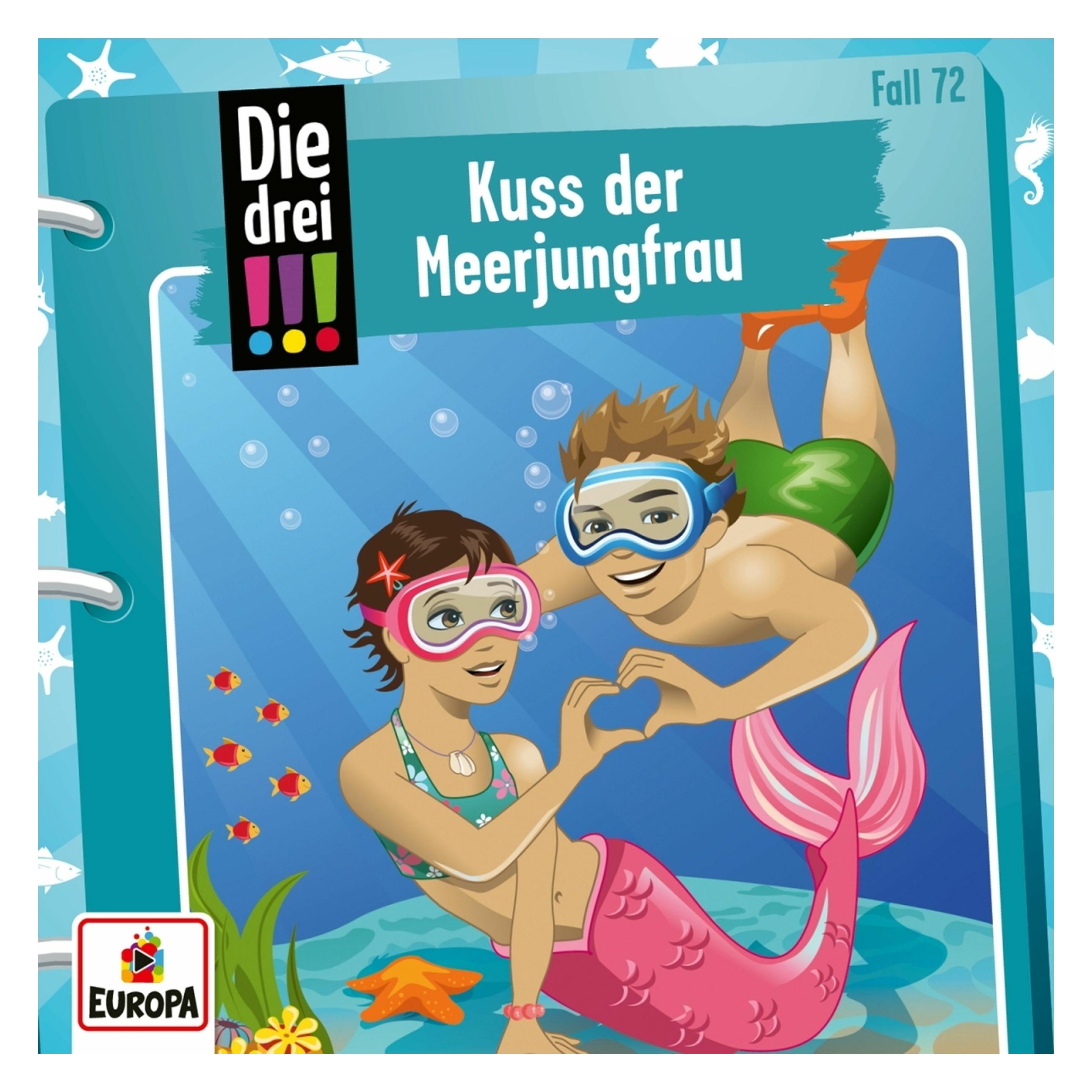 Europa Die drei DREI AUSRUFEZEICHEN 72 - Kuss der Meerjungfrau (Die drei ???) (39814802)