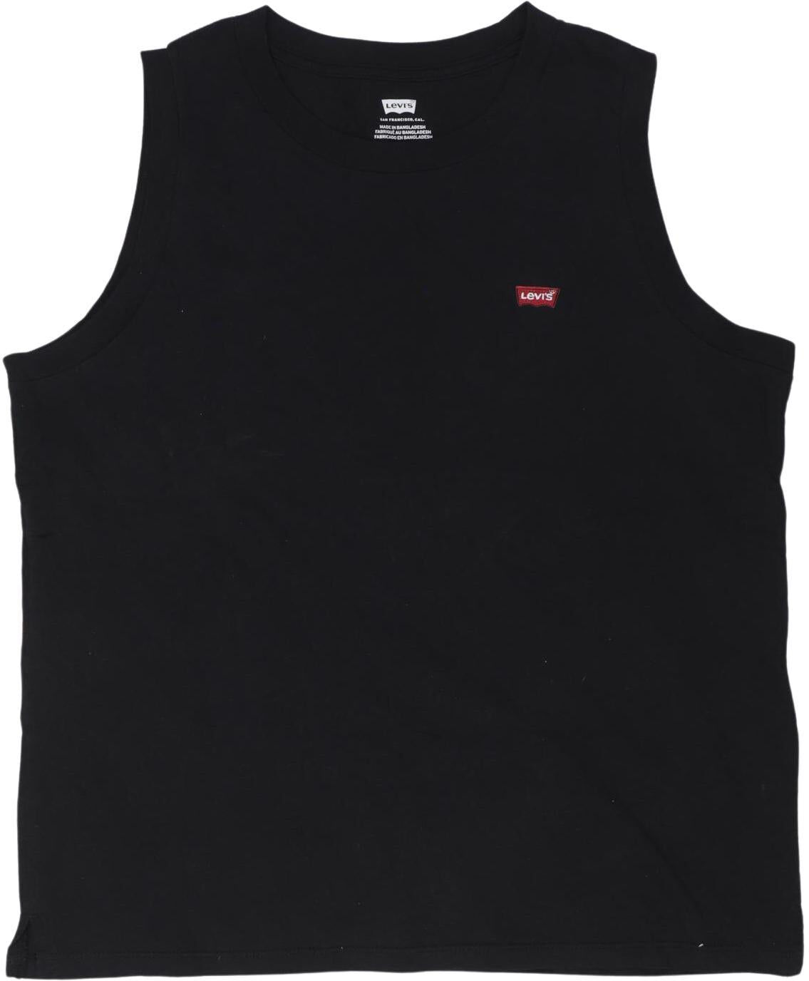 Levis Herren T-Shirt, Schwarz, Gr. S, Baumwolle - Second Hand