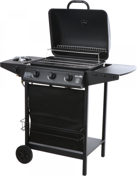 Royal Food RF-GB BPC - Barbecue a gas - 3+1