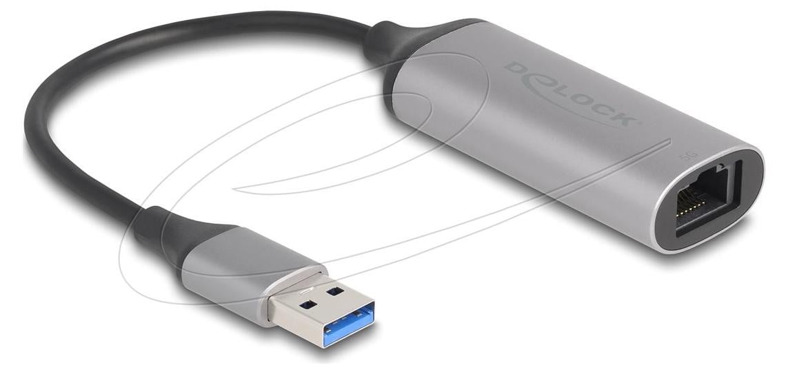 Delock 81571 USB Typ-A naar 5 Gigabit LAN Adapter