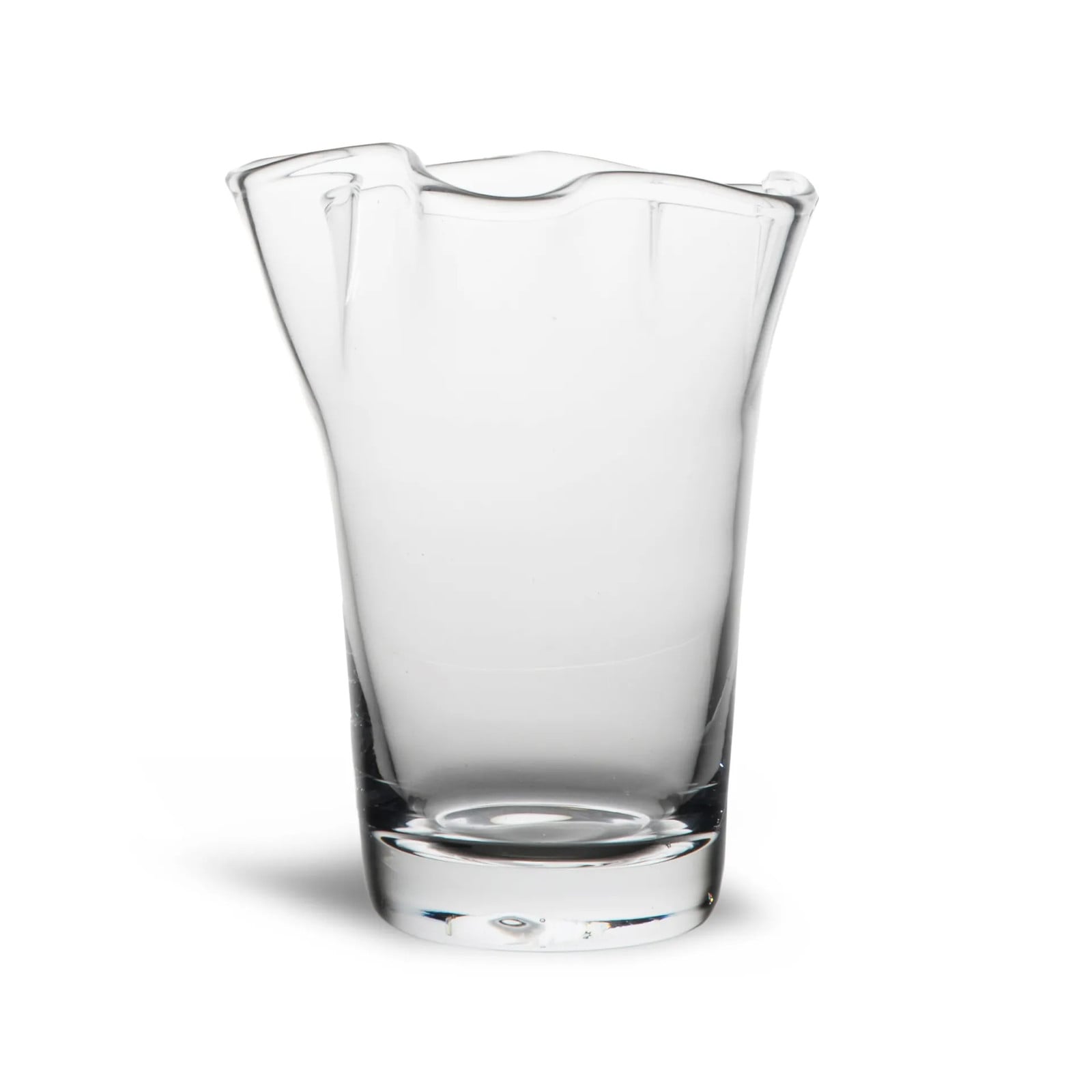 Sagaform Viva vaas klein, Transparant, Hoogte: 14,5 cm