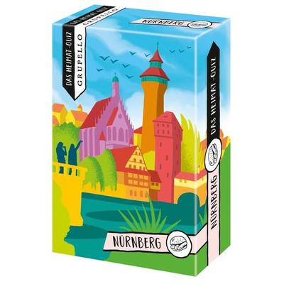 Nürnberg. Das Heimat-Quiz, Gebundene Ausgabe von Heike Burkhard, Grupello Verlag, 978-3-89978-403-9