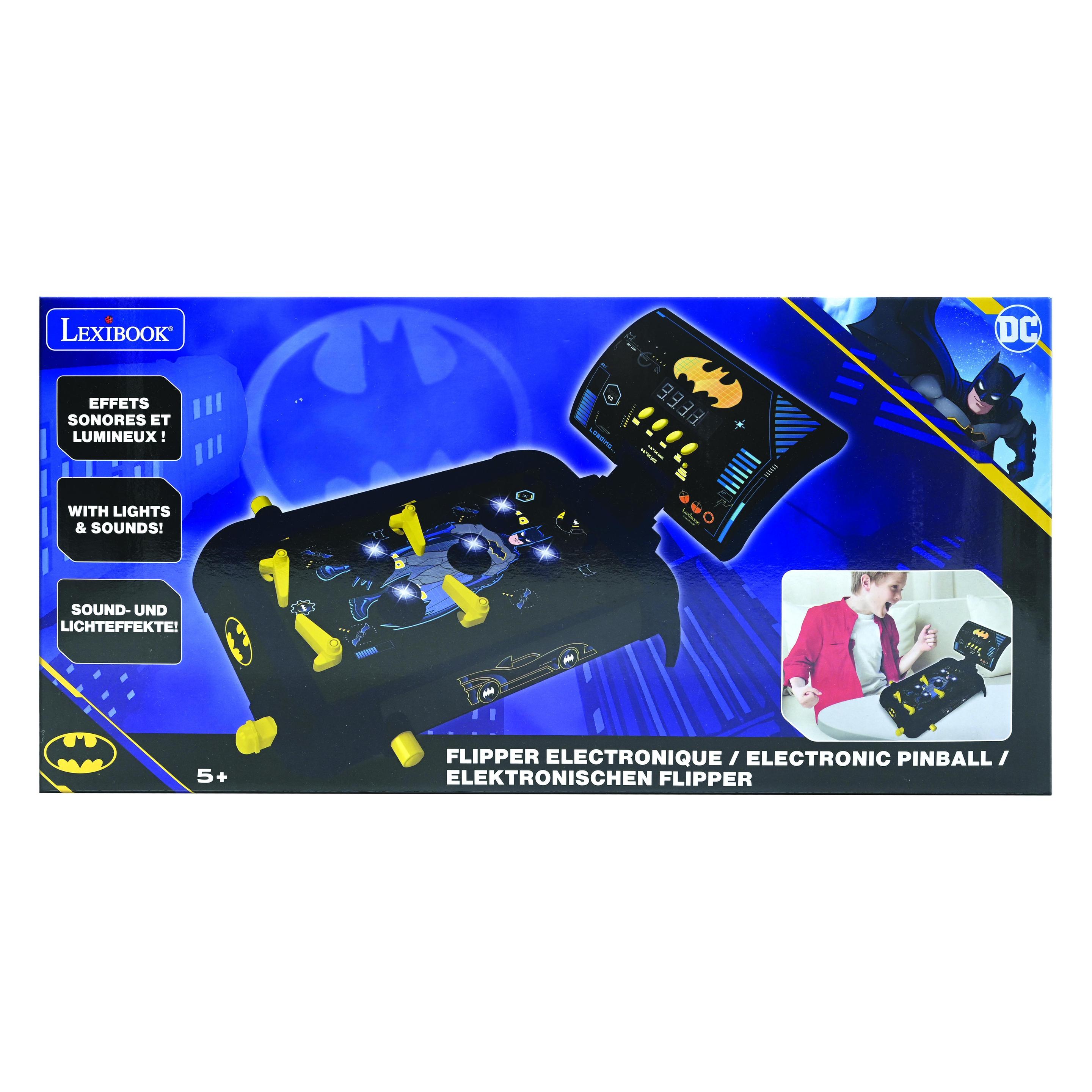 Lexibook Batman Flipper (Deutsch, Englisch, Französisch, Italienisch, 1 Spieler) (JG610BAT)