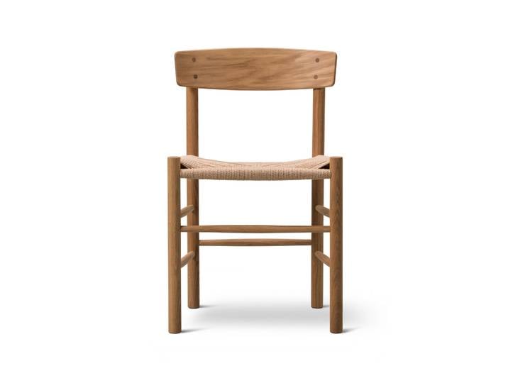 Fredericia Furniture Chaise J39 Chêne huilé-tressé naturel