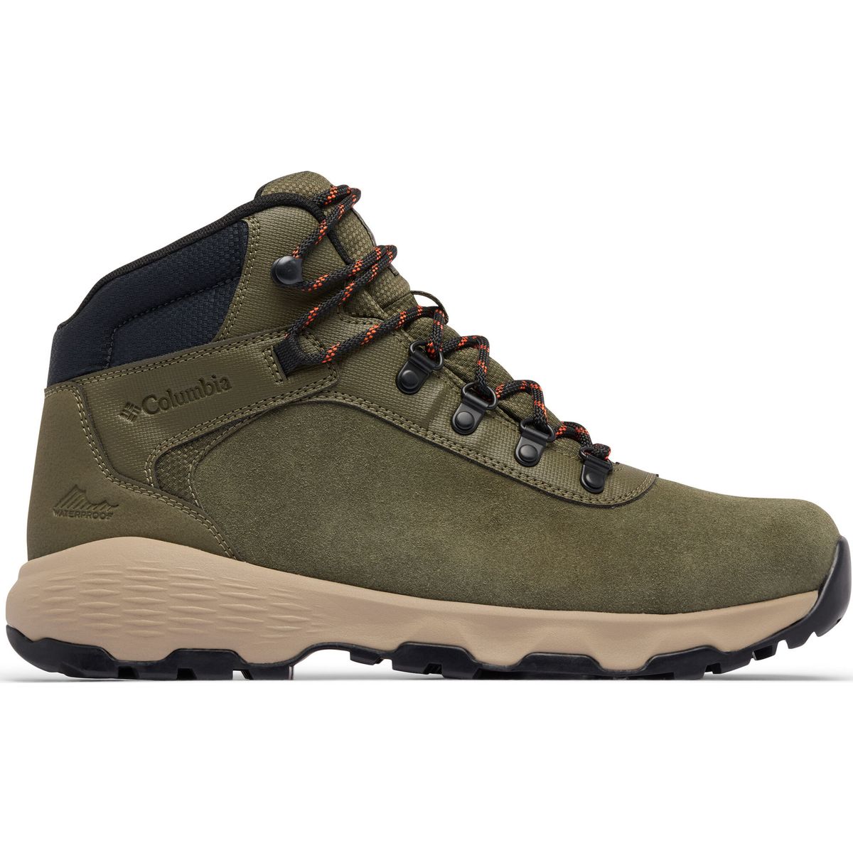 Columbia Men's Newton Wander Walking Boot peatmoss, tangy orange (213) 12 210944-2109441-213-12