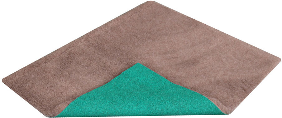 Vet Fleece Bedding   Thickest HD Vet Bed Original Fleece Pet Bed Brown 3cm H x 200cm W x 75cm D