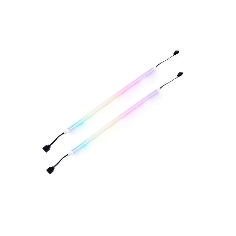 Silverstone LS04 ARGB LED-Streifen, 2er-Pack weiss