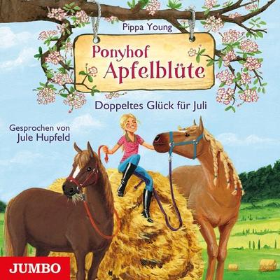 Ponyhof Apfelblüte. Doppeltes Glück für Juli [Band 21] - Pippa Young, Audio, 4066339464025