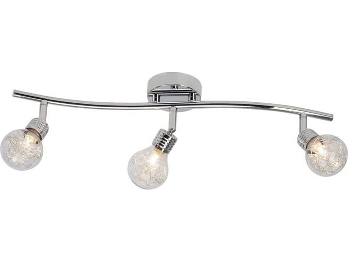 BRILLIANT Lampe Bulb tube spot 3flg chromé 3x QT14\, G9\, 28W\, approprié pour les lampes à culot à broches (non incluses) Têtes pivotantes