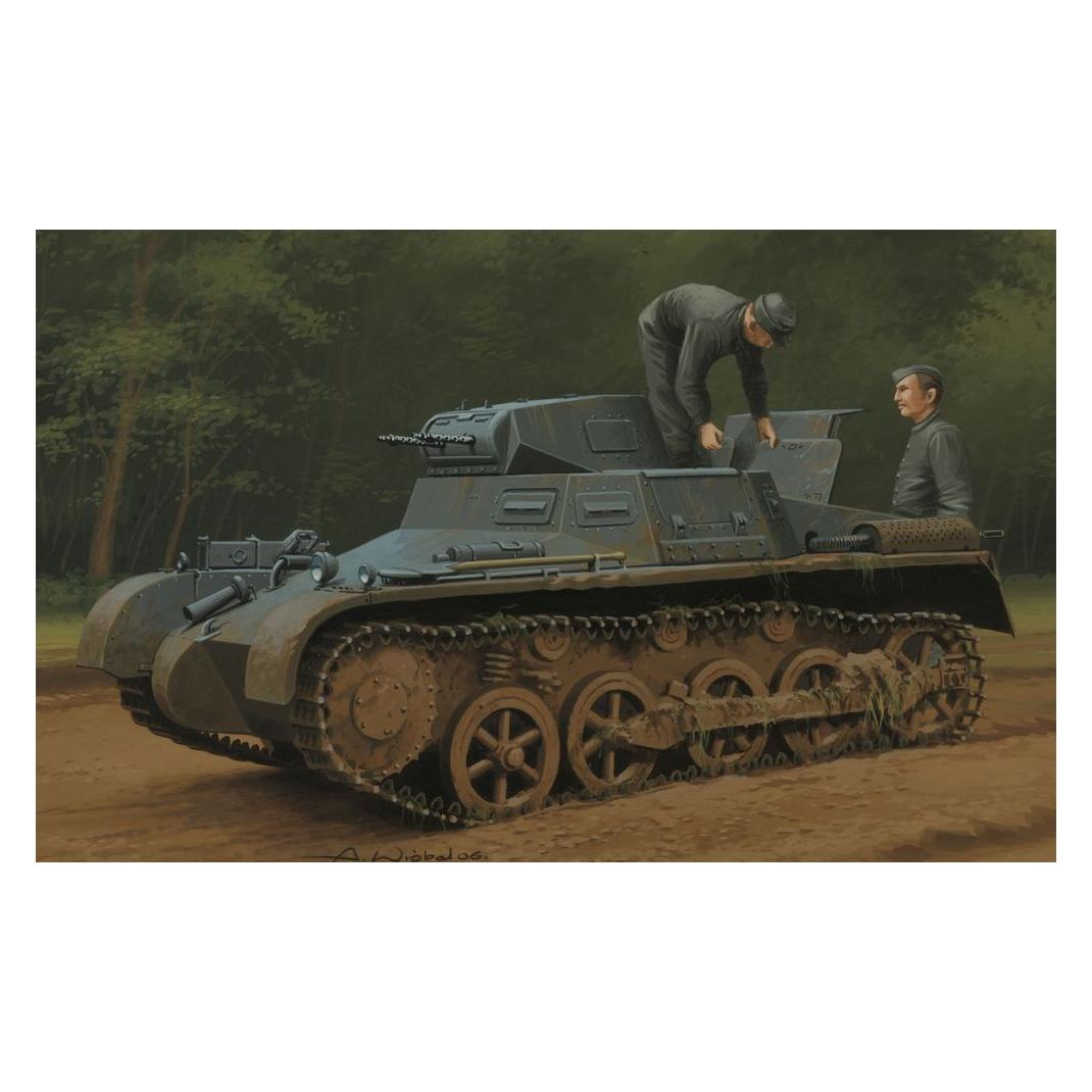 Hobby Boss German Panzer 1Ausf A Sd.Kfz.101(Early/ Late Version) (80145)