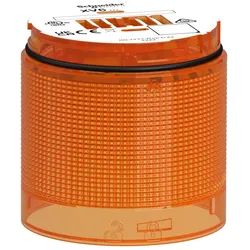 Schneider Electric XV6C25 Leuchtelement, Harmony XV6, modular, 60mm, orange, 24V ACDC, Dauerlicht, energieeffiziente LED