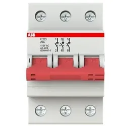 ABB Stotz S&J Trennschalter E203/25G