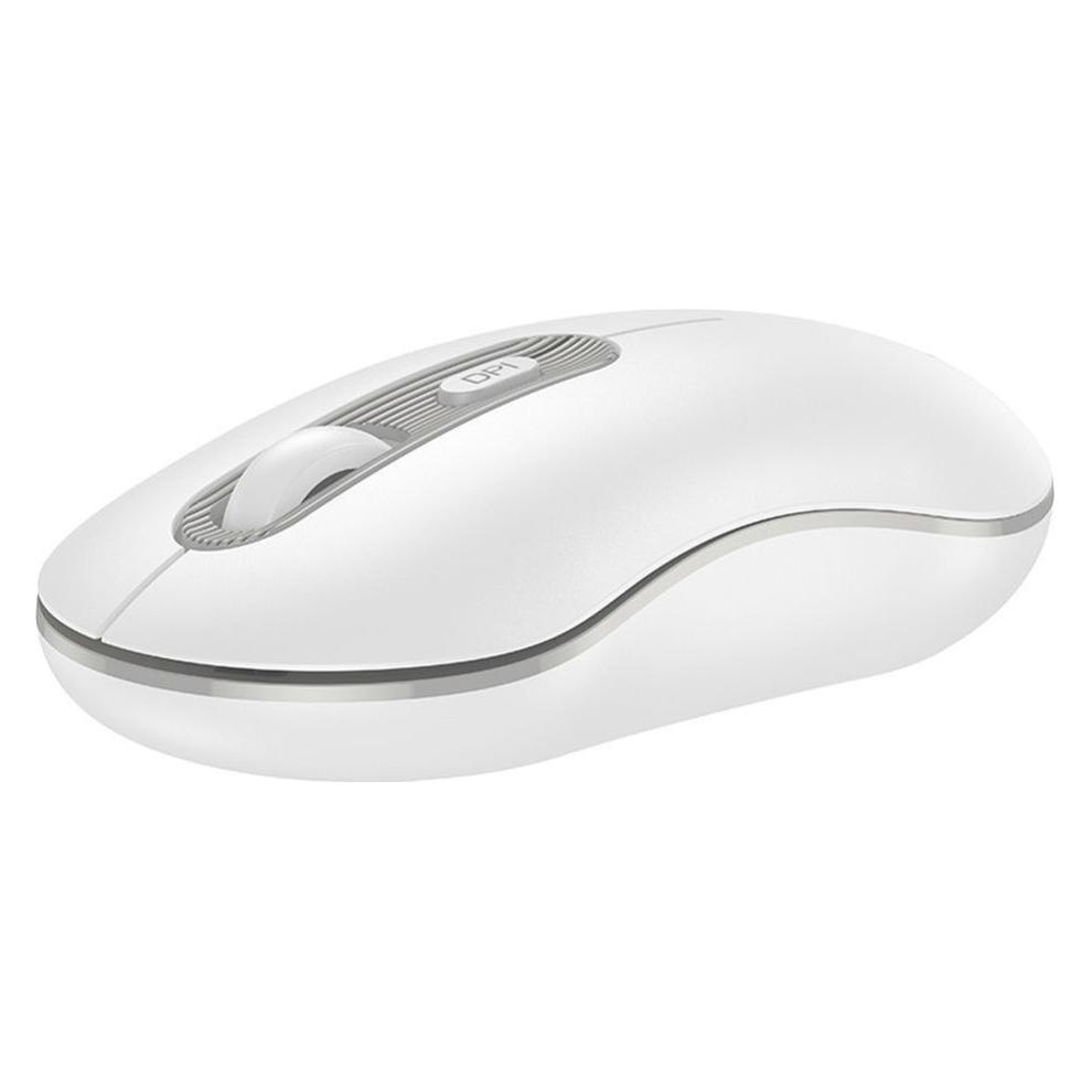 Hoco - Wireless Mouse (GM21) - 2.4G, with Adjustable DPI (1000-1600) - White (Kabellos) (49810744)