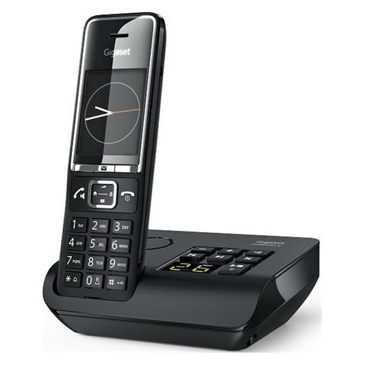 Gigaset Telefon stacjonarny Comfort 550A Czarny (COMFORT 550A)