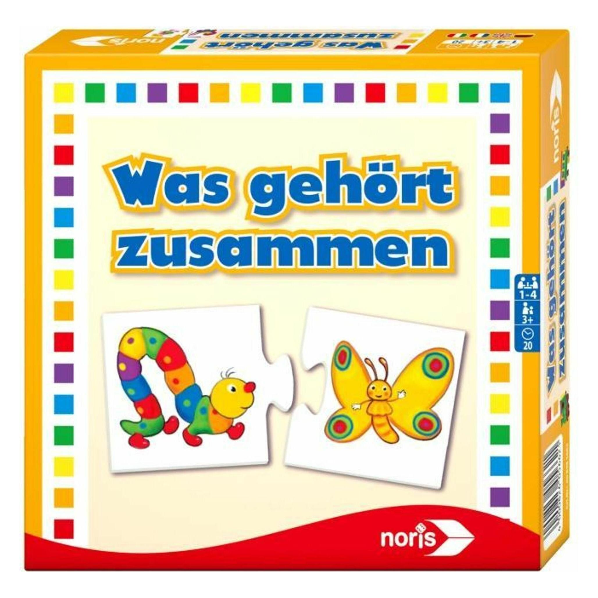 Noris Was gehört zusammen (Englisch, Französisch, 1 - 4 Spieler) (608985662)
