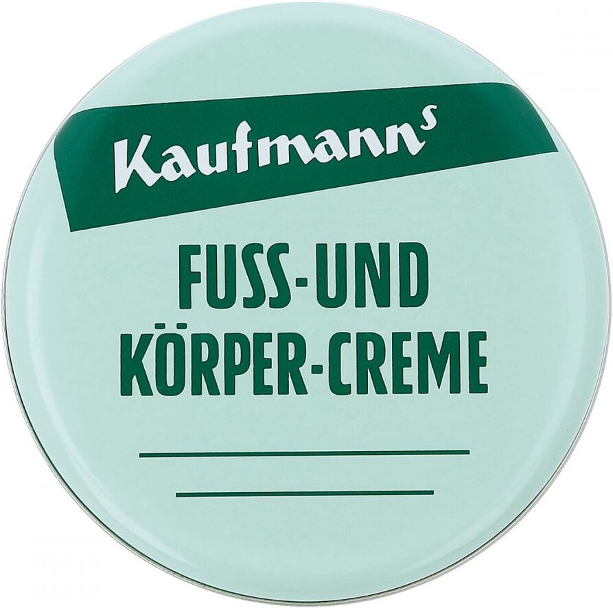 Kaufmanns Fuss und Körpercreme