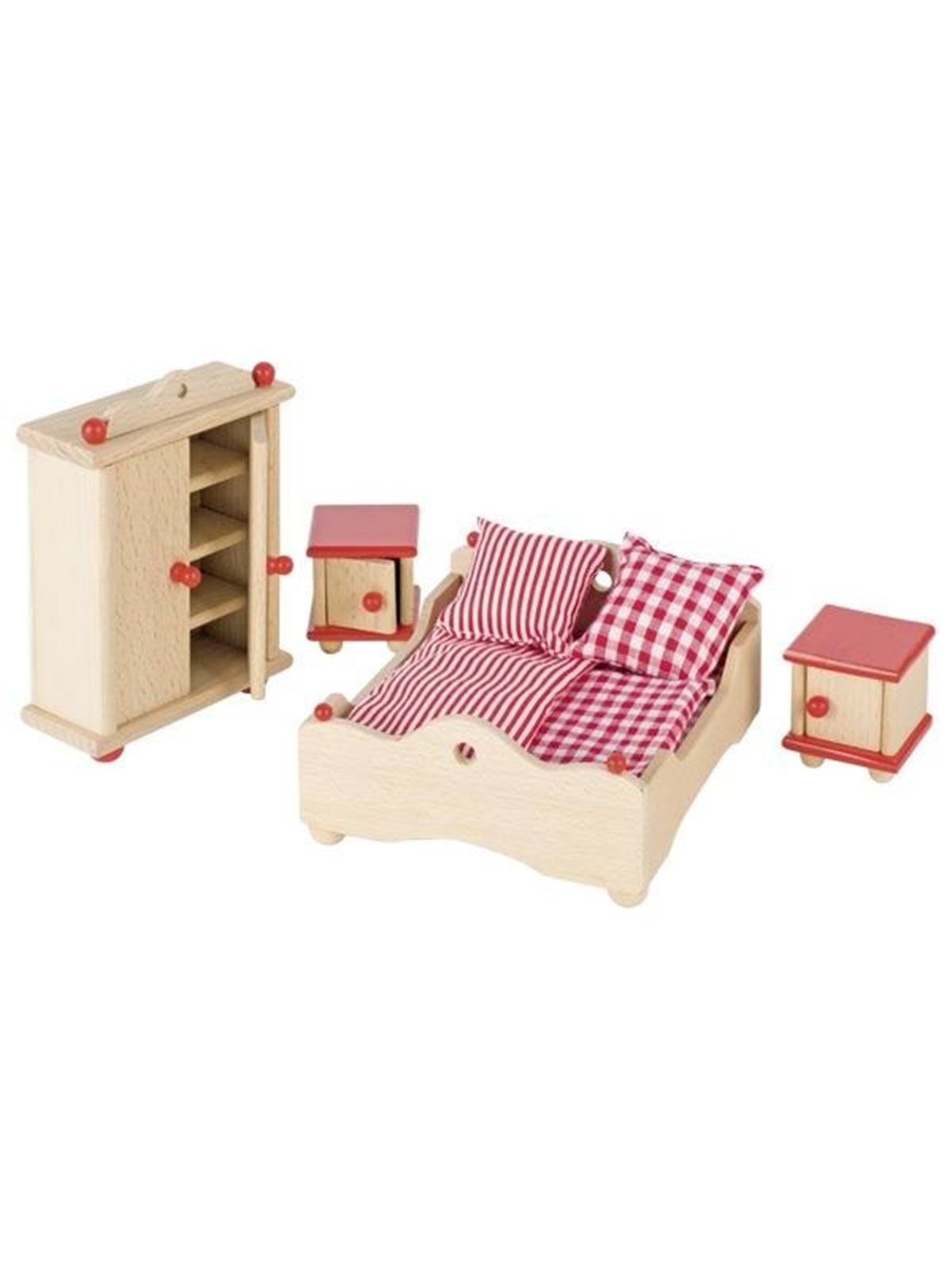 Goki Dollhouse Furniture Bedroom