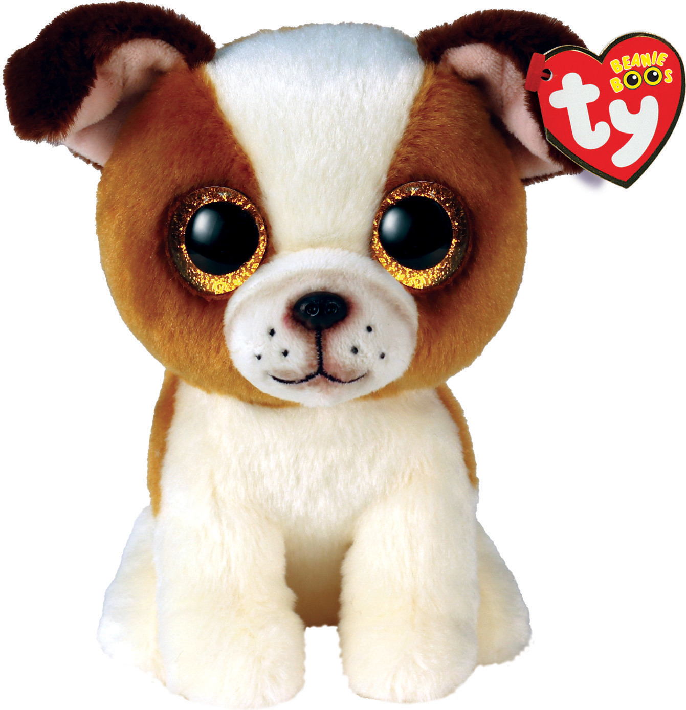 TY 36396 Beanie Boos Pluche Knuffel Hond Hugo, 15 cm