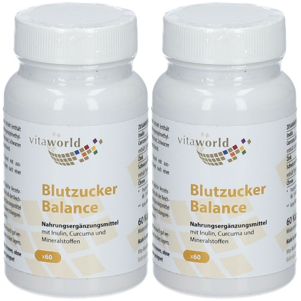 Blutzucker Balance Kapseln 2x 2x60 St