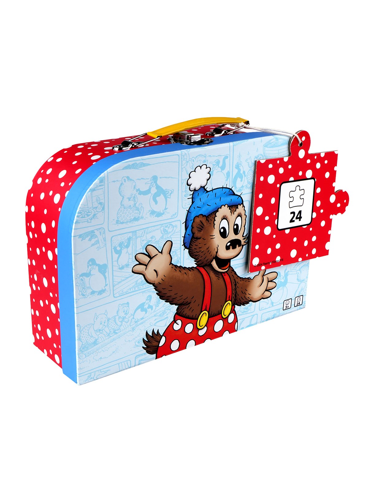 Rasmus Klump - Suitcase w. Puzzle