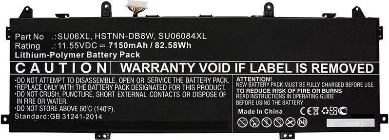 CoreParts MBXHP-BA0246 Batterij voor HP Spectre X360 15-DF0000 Laptop Notebook